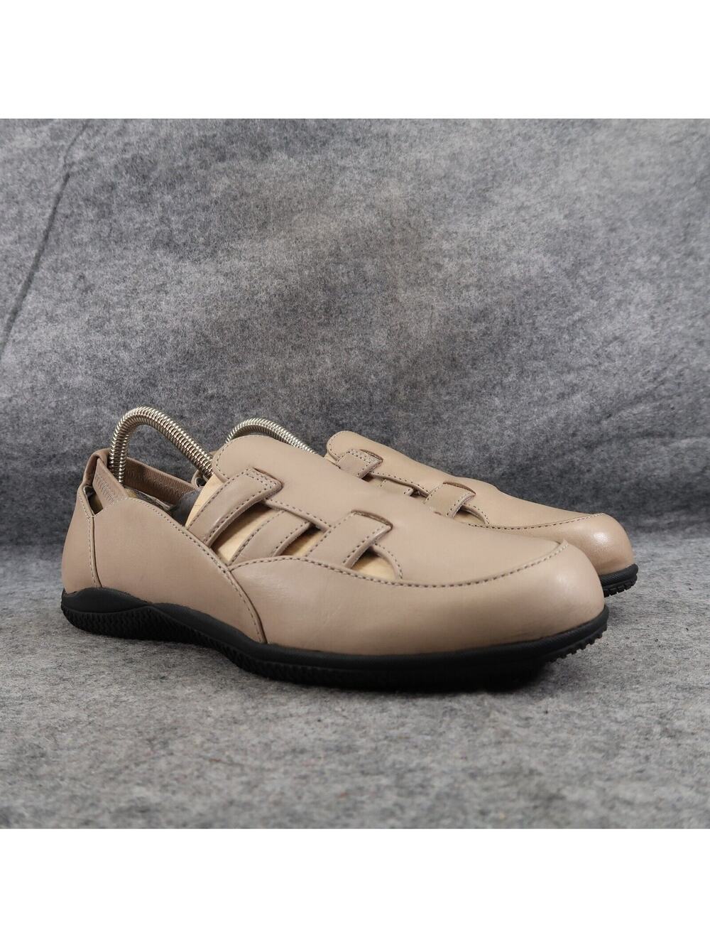 Softwalk Shoes Women 9 Loafer Ballet Flat Slip On Hampton Leather Comfort Casual